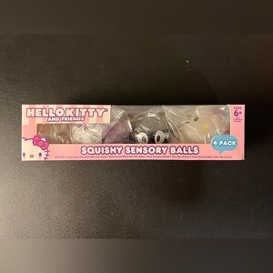 Sanrio Hello Kitty & Friends Squishy Sensory Balls  4-pack NEW 2023